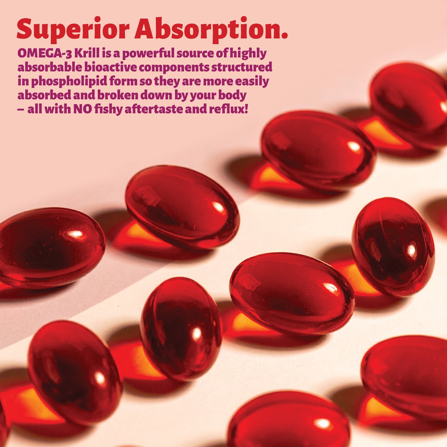 Omega-3 Antarctic Red Krill Oil