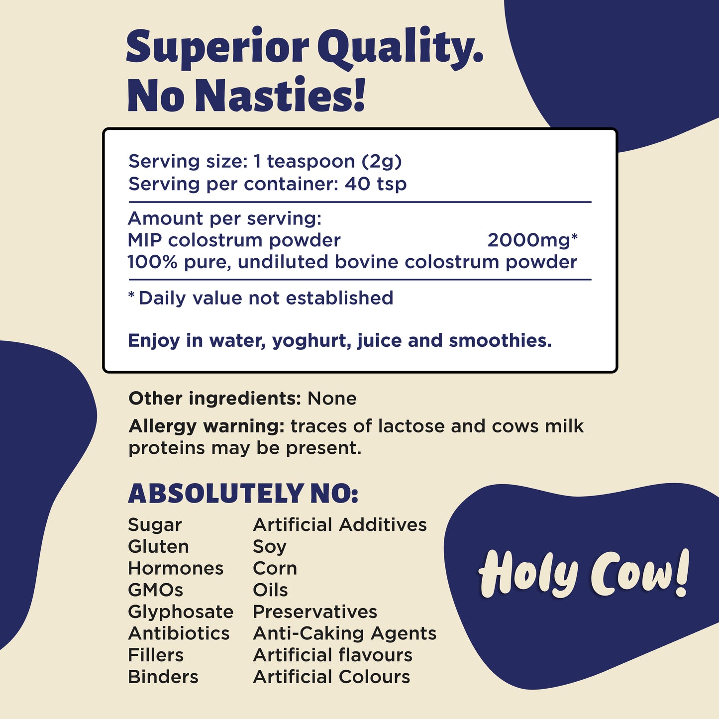 Colostrum Power Pack