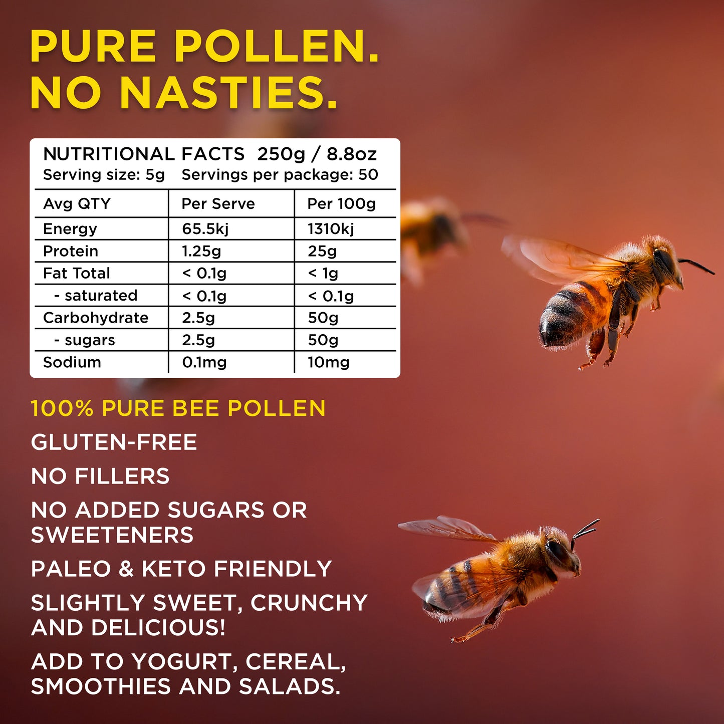 Colostrum Capsules & Bee Pollen Bundle