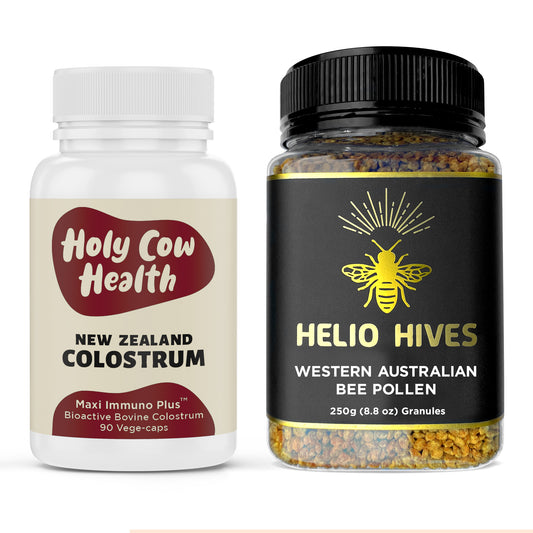 Colostrum Capsules & Bee Pollen Bundle
