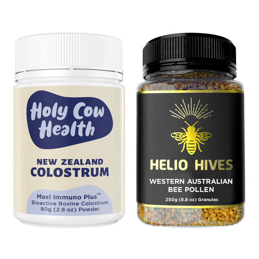 Colostrum Powder & Bee Pollen Bundle