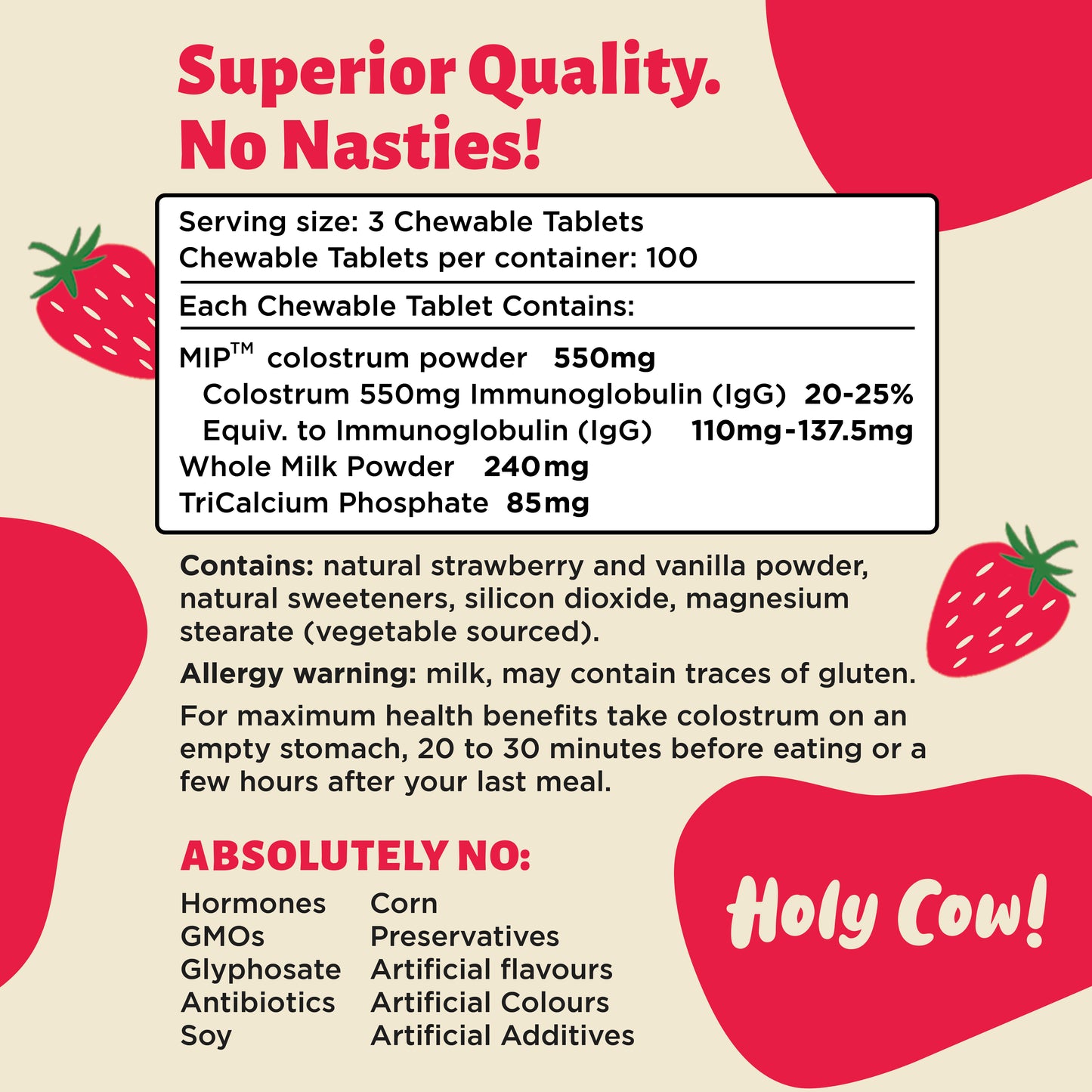 Colostrum Power Pack