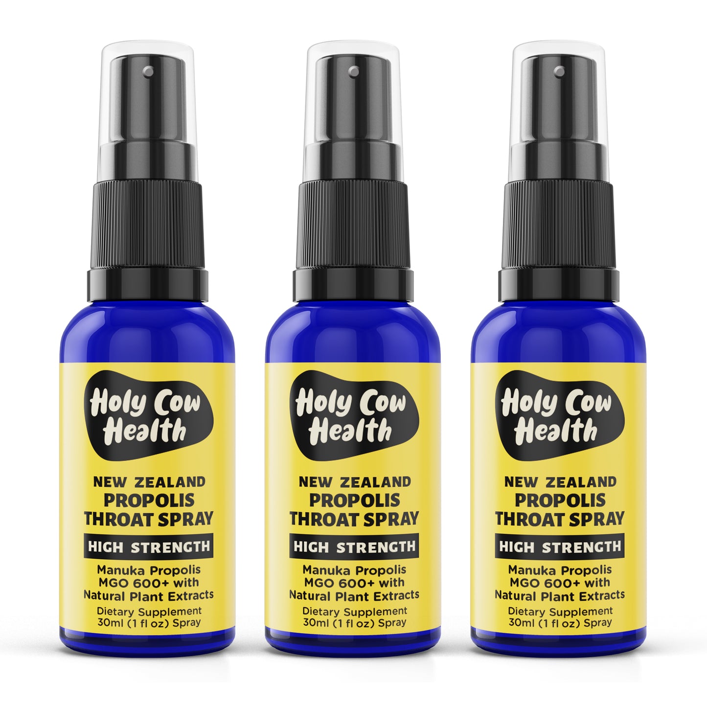 Propolis Manuka Throat Spray 3-Pack